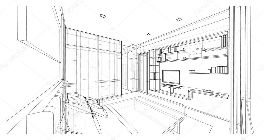 Interior Design Bedroom Stock Photo By C Nawee12