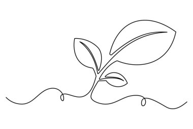 Vektör el çekilmiş çiçek öğeleri