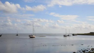Wadden Denizi, Vlieland ve Hollanda 'nın gel-git düzlüklerinin zamanı.
