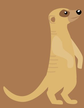 Bir mirketin vektör sanatı.