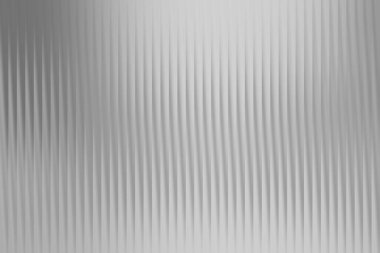 Çok sayıda dikey kaburgadan oluşan desenli bir yüzeye sahip tek renkli soyut bir görüntü. Kalıp, gölge oyunu ve ışık yansıması yoluyla derinlik ve görsel bir ilgi yaratıyor..