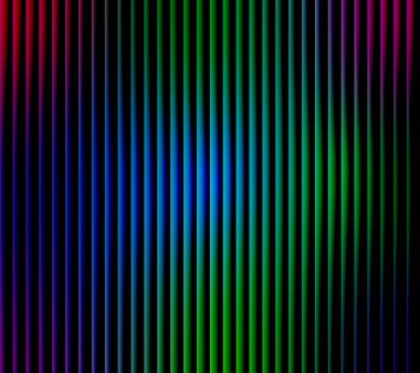 Renkli dikey çizgiler pürüzsüz ve görsel olarak çekici bir gradyan yaratır.