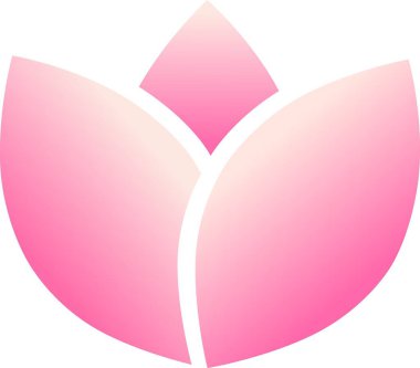 Genişleme, büyüme, kadınlık. Pembe ve şeftali tonlarında narin bir çiçek sembolü. Çiçek açma ve iç büyüme sürecini yansıtıyor.