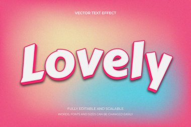 3D Güçlü İyi Metin Efekti Düzenlenebilir Tipografi Biçimi