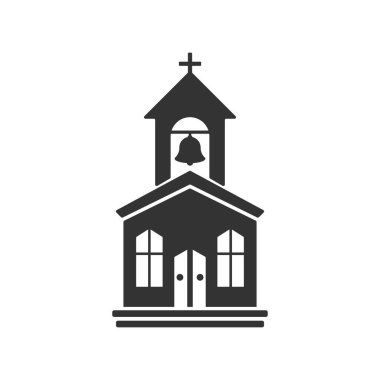 Kilise Simgesi Vektör Tasarımı