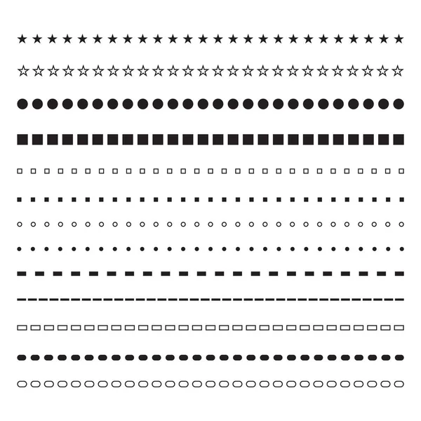 Kesik Satır Simgesi Vektör Tasarımı.