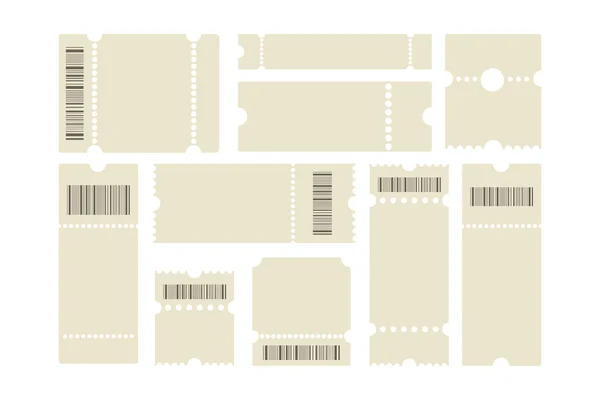 İndirimli Coupon Boş Şablon Vektör Tasarımı.