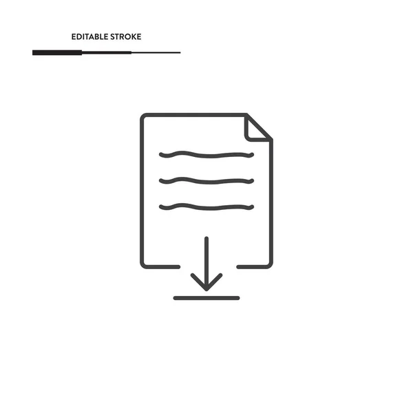 Dosya Simgesi Vektör Tasarımı İndir.