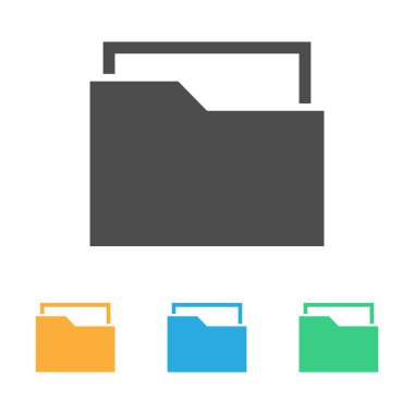 dosya simgesi vektör tasarımı.