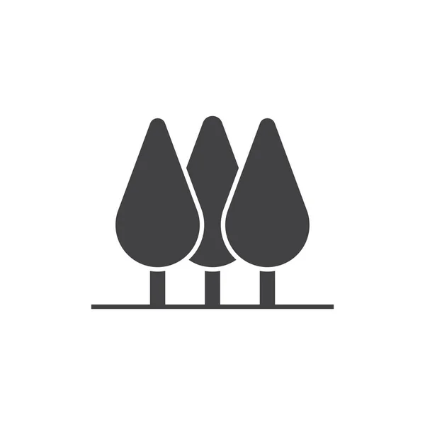 Orman Simgesi Vektör Tasarımı.