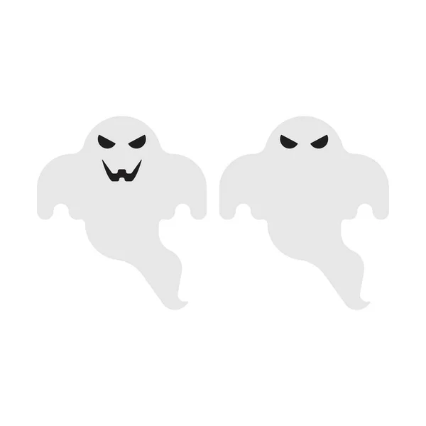 Hayalet Simgesi Vektör Tasarımı. 