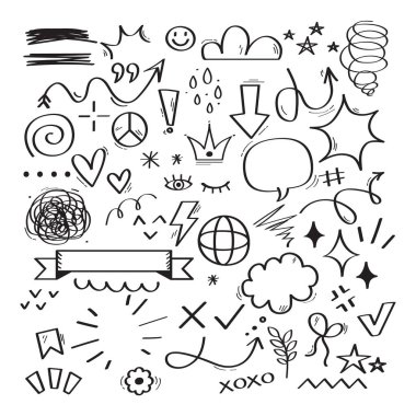 El Çizimi Farklı Tasarım Tasarımı.