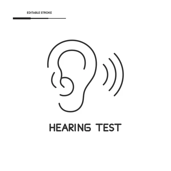 Kulak Simgesi Vektör Tasarımı. 