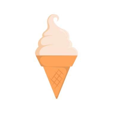 dondurma ikonu vektör tasarımı.