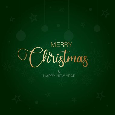 Mutlu noeller ve mutlu yeni yıl kart tasarımı.