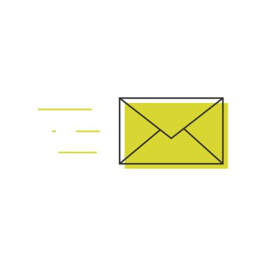 posta simgesi vektör tasarımı.