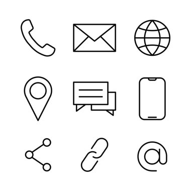 Kişi Simgesi Vektör Tasarımı ile İletişim kur.