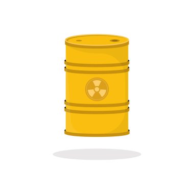 Steel Barrel Simge Vektör Tasarımı.