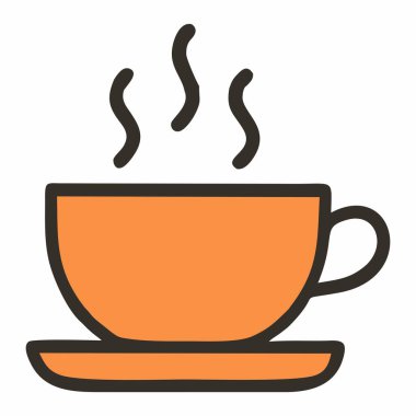 Basit illüstrasyon logo tasarımı, vektör