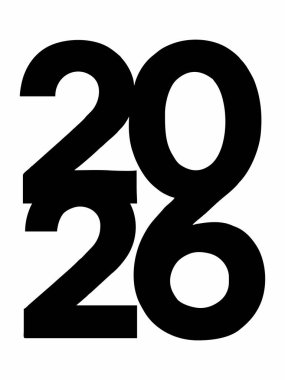 Vektör şablon tasarımı illüstrasyon 2026