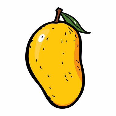 Parlak mango çizimi