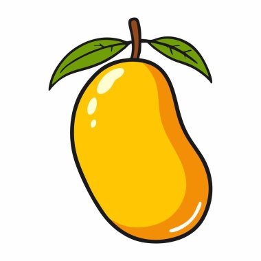Parlak mango çizimi