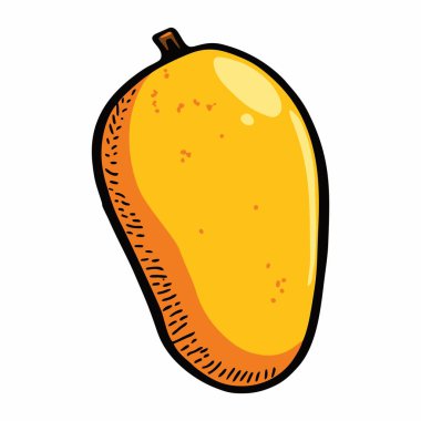 Parlak mango çizimi