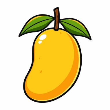 Parlak mango çizimi