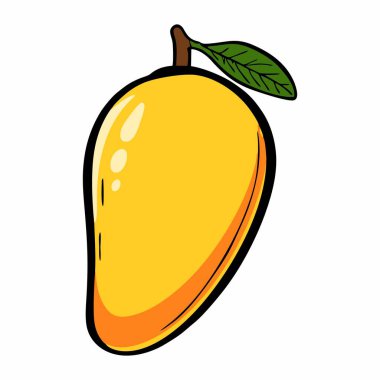 Parlak mango çizimi