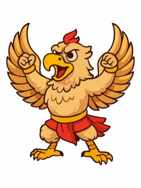 Garuda maskotunun logosu.