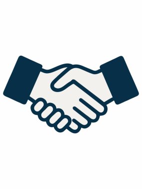 El sıkışma iş vektör illüstrasyonu