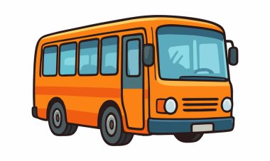Bir toplu taşıma otobüsünün resmi