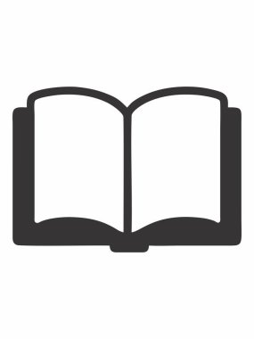 Eğitim ve öğrenim için kitap simgesi aç