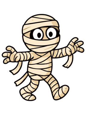 Şirin Mumya Çizgi Filmi Çizimi