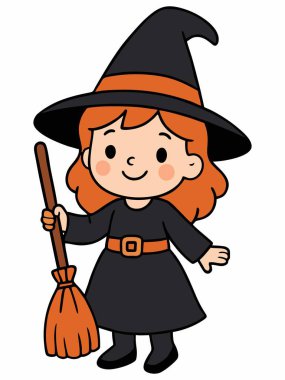 Süpürgeli Küçük Cadı Tatlı Çizgi Filmi