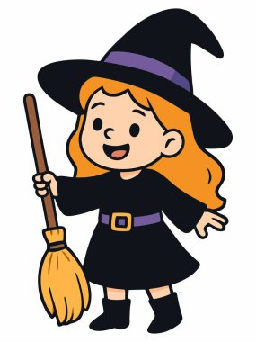 Süpürgeli Küçük Cadı Tatlı Çizgi Filmi