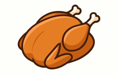 Kızarmış Tavuk Çizgi Filmi Çizimi