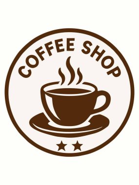 Buhar Kupalı Kahve Dükkanı Logosu