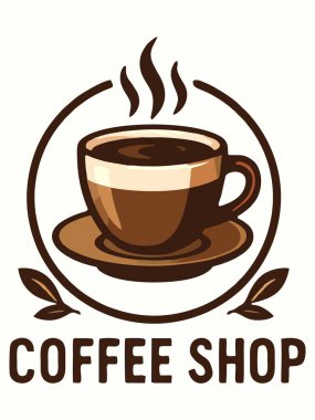 Buhar Kupalı Kahve Dükkanı Logosu