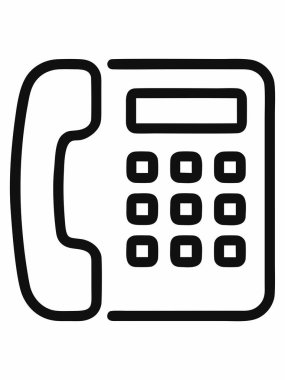 Sabit Telefon Ana Hattı Simgesi