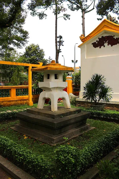 Ho Chi Minh City, Viet Nam - July 28th 2025 - Photo of Ong Ba Chieu Mausoleum ( Lang Ong Ba Chieu - Lang Ta Quan Le Van Duyet ) 
