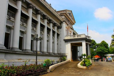 Ho Chi Minh City 'deki Ho Chi Minh Müzesi' nin (Bao tang Thanh Pho Ho Chi Minh) 2 Temmuz 2025 'te Vietnam' daki fotoğrafı: Geçmişte Gia Long Sarayı olarak da bilinen müzede muhteşem Hindiçin mimarisi.