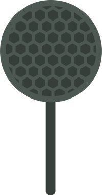 Ses kaydındaki patlayıcı sesleri azaltmak için kullanılan esnek bir kola bağlanmış dairesel bir ağ ekranı