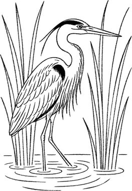 Turuncu gagalı ve ayakları olan parlak, dost canlısı bir ördek çocuk tarzında yüzler çizer.