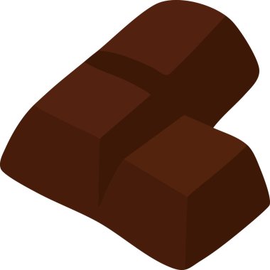 Parçalanmış çikolata parçalarının bir araya toplanmış hali..