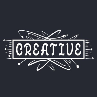 Koyu arkaplan üzerinde beyaz metni olan fırça darbesi biçimi grafiği