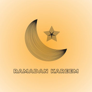 Ramazan Kareem Camii Hilal Ayıyla selamlanıyor