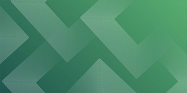 Açısal Beyaz Çizgilerle Geometrik Yeşil Soyut Arkaplan, Mo