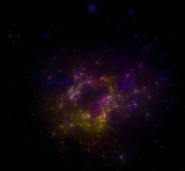 Sfondo del campo stellare. Struttura dello sfondo stellato dello spazio esterno. Colorato cielo stellato notte sfondo spazio esterno — Foto Stock