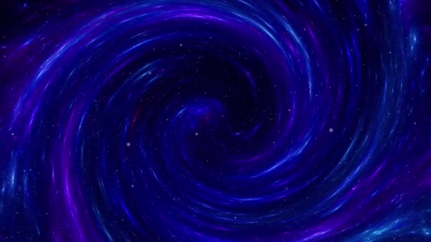 Зоряне поле фону. Зоряний зовнішній простір текстури фону. Барвистий Starry Night Sky Зовнішній Космічний фон — стокове відео
